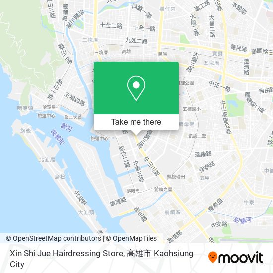 Xin Shi Jue Hairdressing Store map