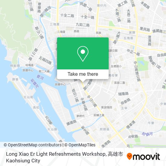 Long Xiao Er Light Refreshments Workshop map