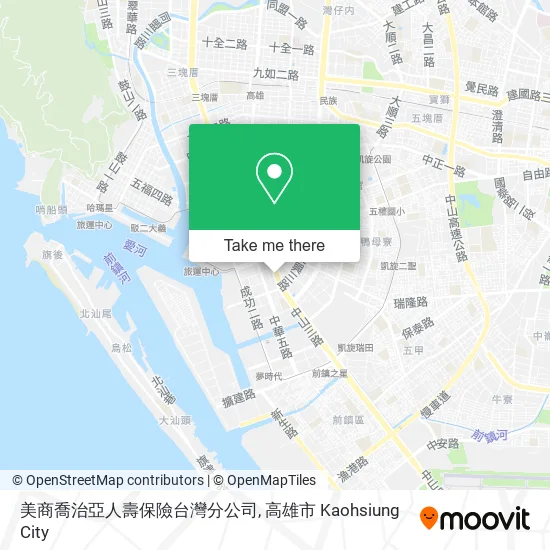美商喬治亞人壽保險台灣分公司地圖