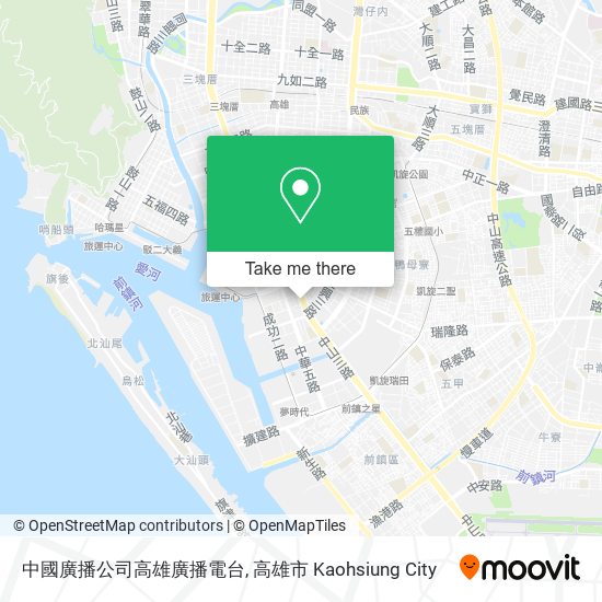 中國廣播公司高雄廣播電台 map