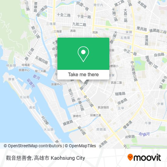 觀音慈善會 map