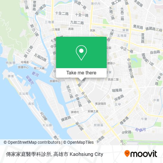 傳家家庭醫學科診所 map