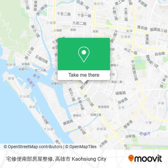 宅修便南部房屋整修地圖