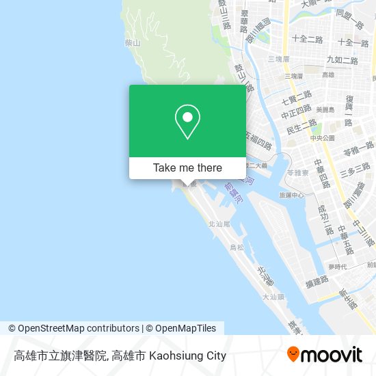高雄市立旗津醫院 map