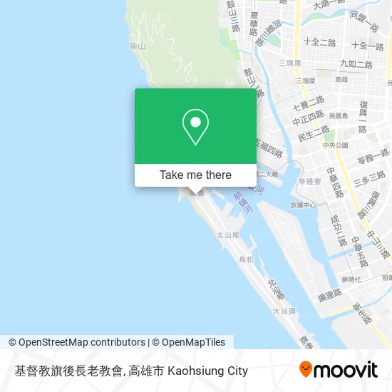 基督教旗後長老教會 map