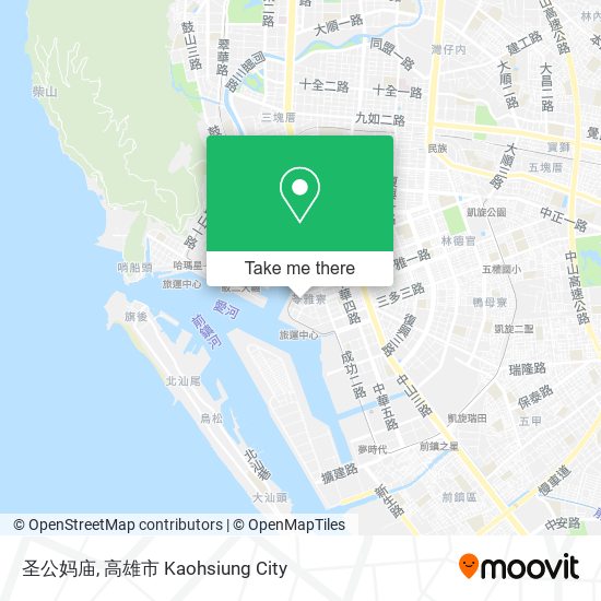 圣公妈庙 map