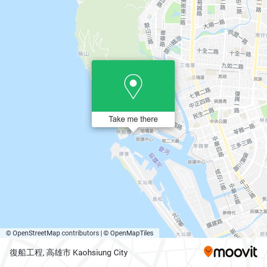 復船工程 map