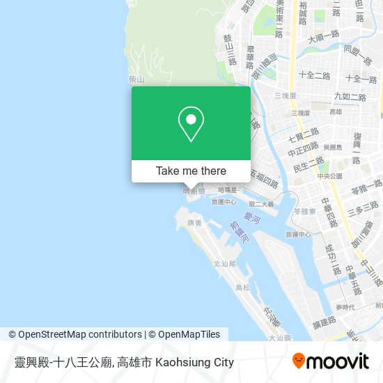 靈興殿-十八王公廟 map