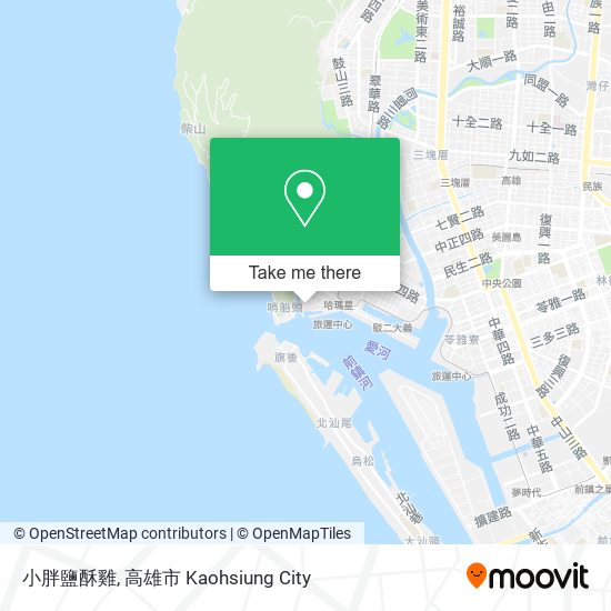 小胖鹽酥雞 map