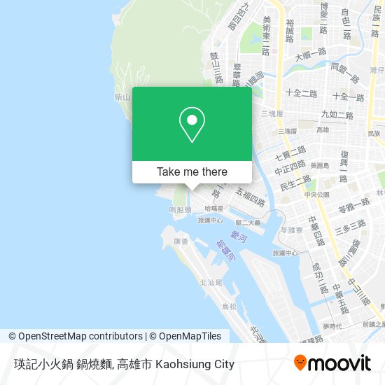 瑛記小火鍋 鍋燒麵地圖