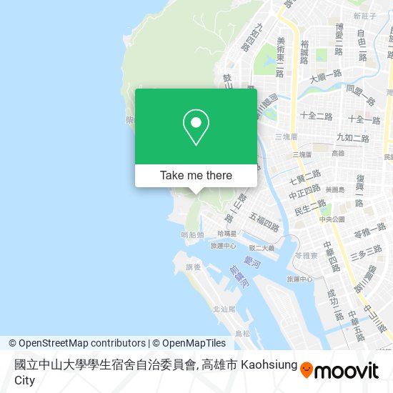 國立中山大學學生宿舍自治委員會 map