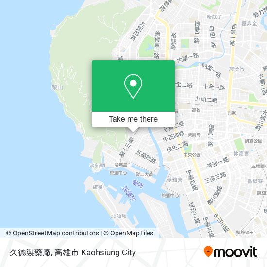 久德製藥廠 map