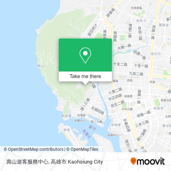 壽山遊客服務中心 map