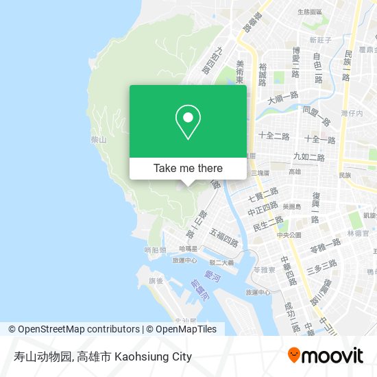 寿山动物园 map