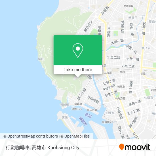 行動咖啡車 map