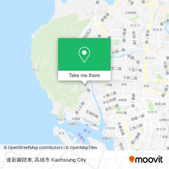 連新腳踏車 map