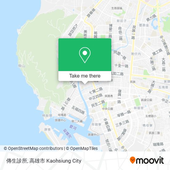 傳生診所地圖