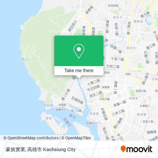 豪旌實業 map