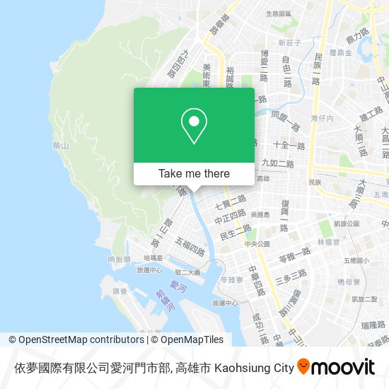 依夢國際有限公司愛河門市部 map