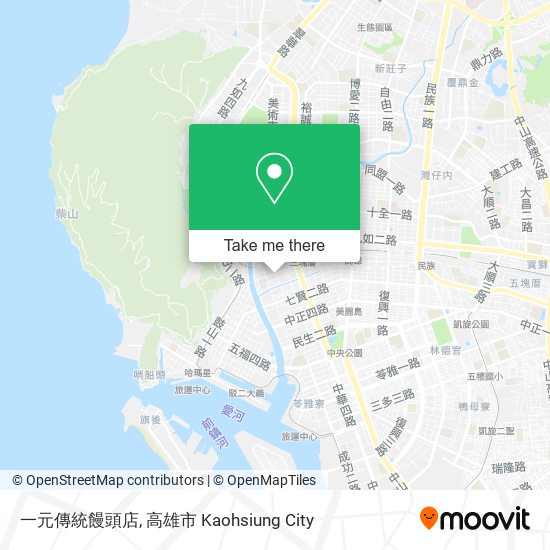 一元傳統饅頭店 map