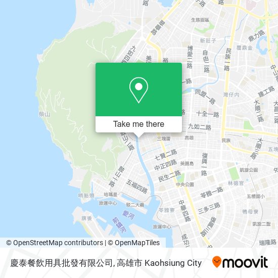 慶泰餐飲用具批發有限公司 map