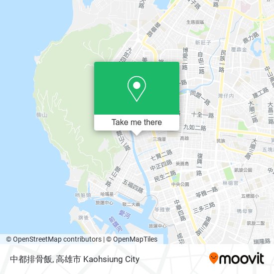 中都排骨飯 map