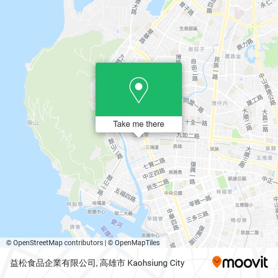 益松食品企業有限公司 map