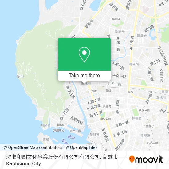 鴻順印刷文化事業股份有限公司有限公司 map