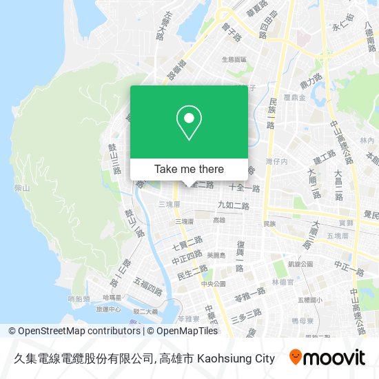久集電線電纜股份有限公司 map