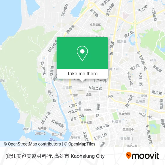 寶鈺美容美髮材料行 map