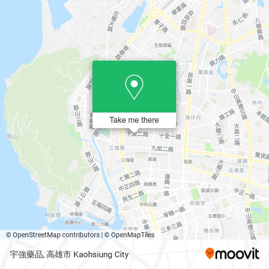 宇強藥品 map