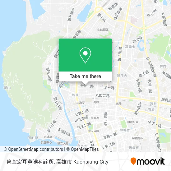 曾宜宏耳鼻喉科診所 map