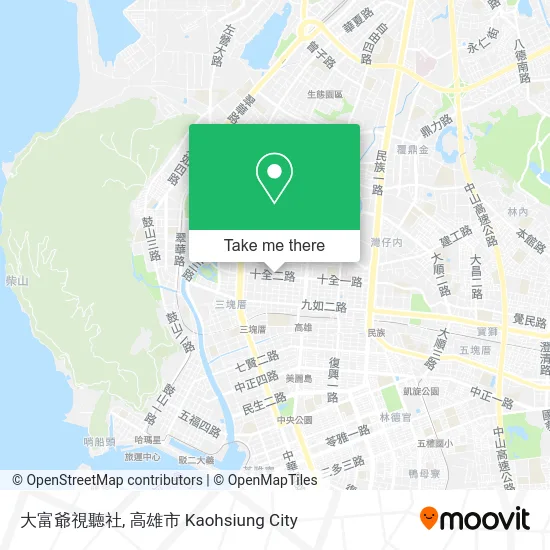 大富爺視聽社 map