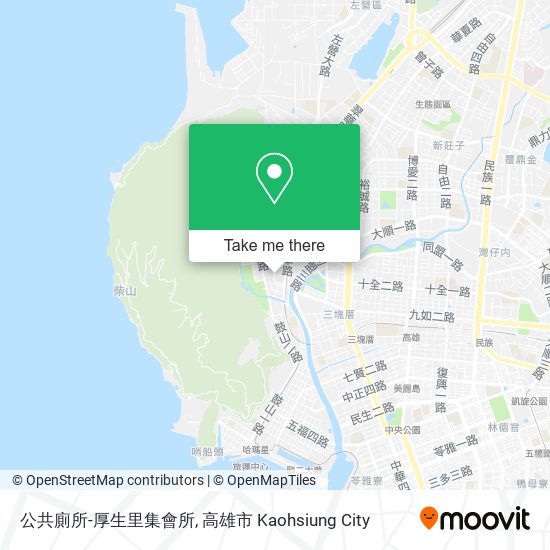 公共廁所-厚生里集會所地圖