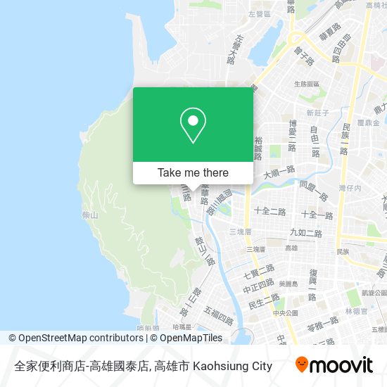 全家便利商店-高雄國泰店地圖