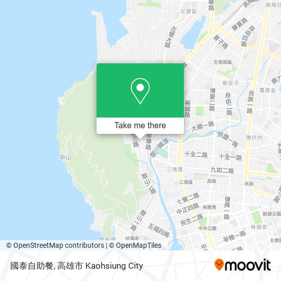 國泰自助餐 map