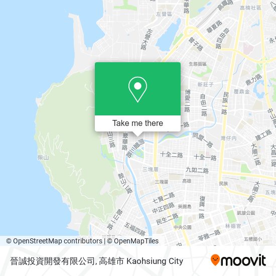 晉誠投資開發有限公司 map