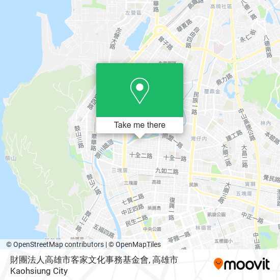 財團法人高雄市客家文化事務基金會地圖