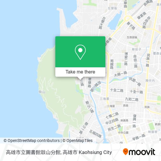 高雄市立圖書館鼓山分館 map