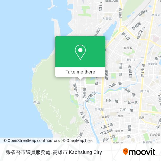 張省吾市議員服務處 map