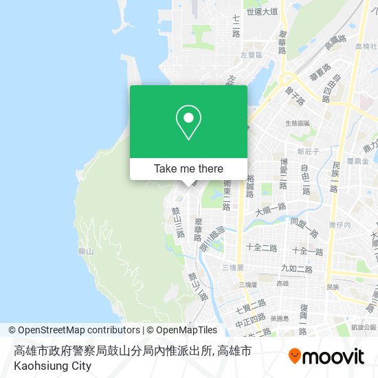 高雄市政府警察局鼓山分局內惟派出所 map