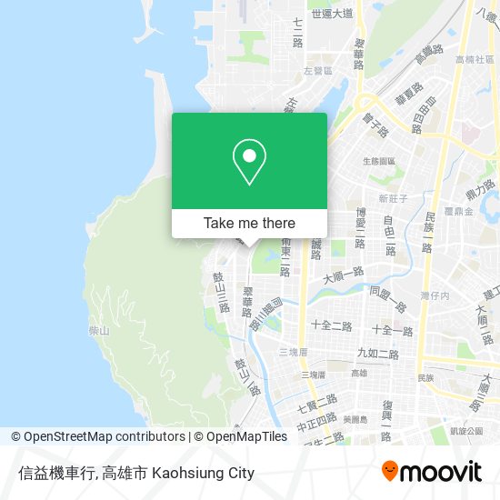 信益機車行 map