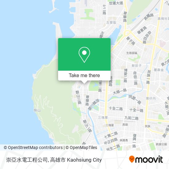 崇亞水電工程公司 map