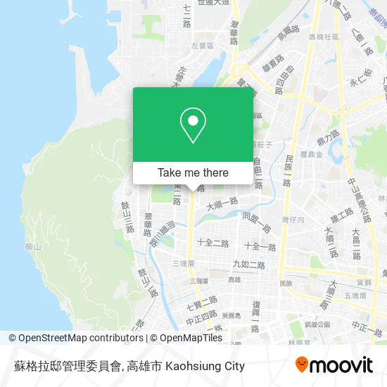 蘇格拉邸管理委員會地圖