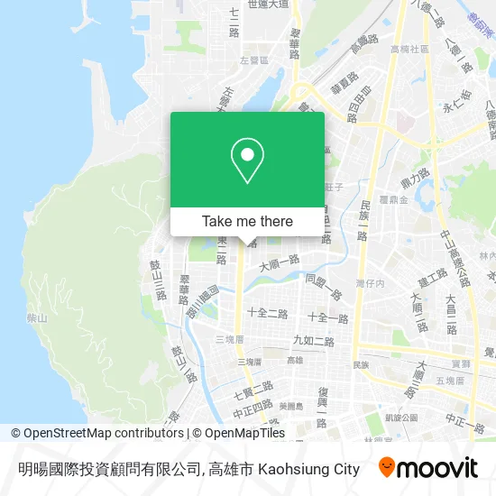 明暘國際投資顧問有限公司 map