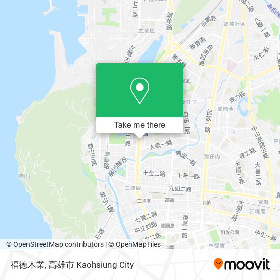 福德木業地圖