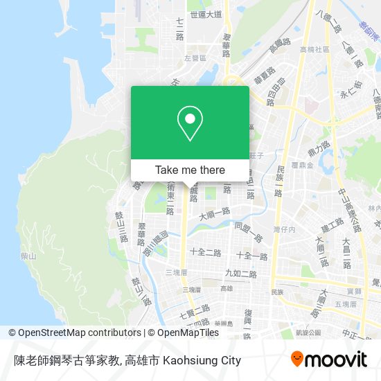 陳老師鋼琴古箏家教 map