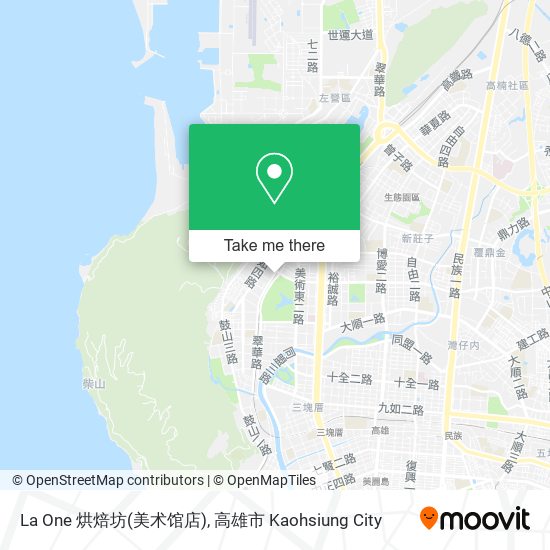 La One 烘焙坊(美术馆店) map