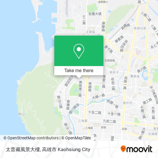 太普藏風景大樓地圖