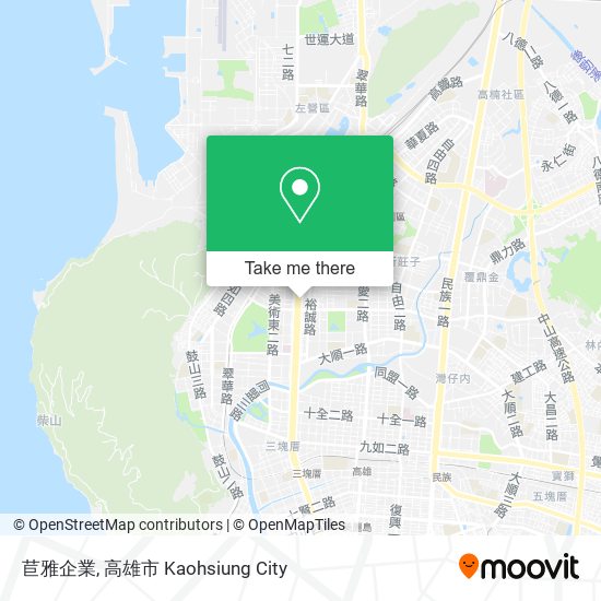 苣雅企業 map